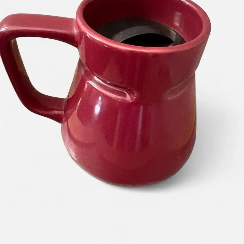 Pier-one No Spill Travel Mug Ceramic Wide base non slip